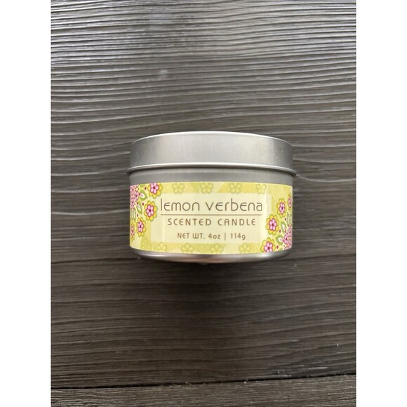 Greenwich Bay Trading Soaps-3 & Candle Artisan Vegetable Wax Lemon Verbena - Picture 7 of 11